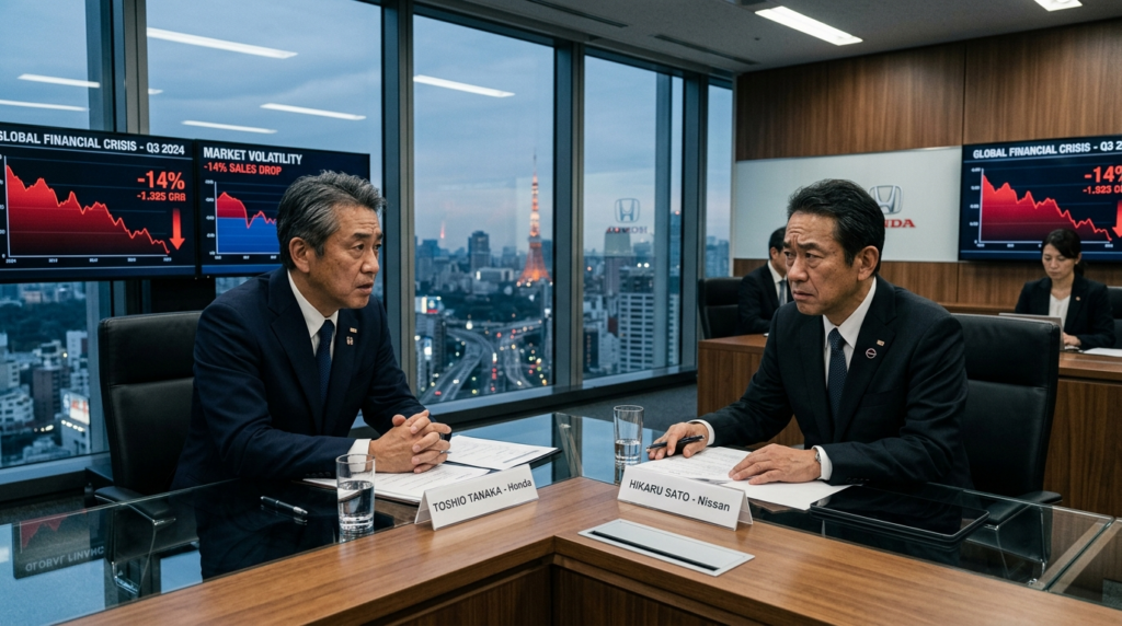 혼다도 위기 적자 수렁에 빠지자 닛산 변화 속도에 고개 끄덕