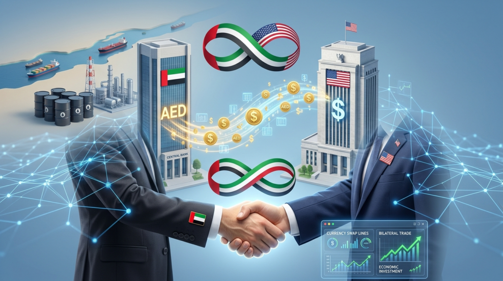 아랍에미리트, 이란 분쟁 장기전 대응 위해 미국과의 통화교환 협정 검토 중