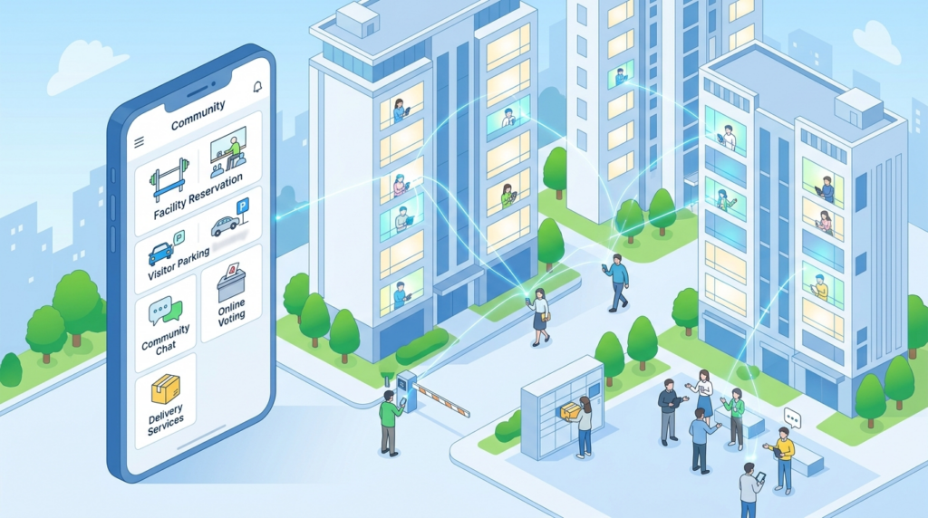 아파트 생활 올인원 서비스 단번에 수만 가구 잡는다 주거 통합 솔루션 경쟁 과열